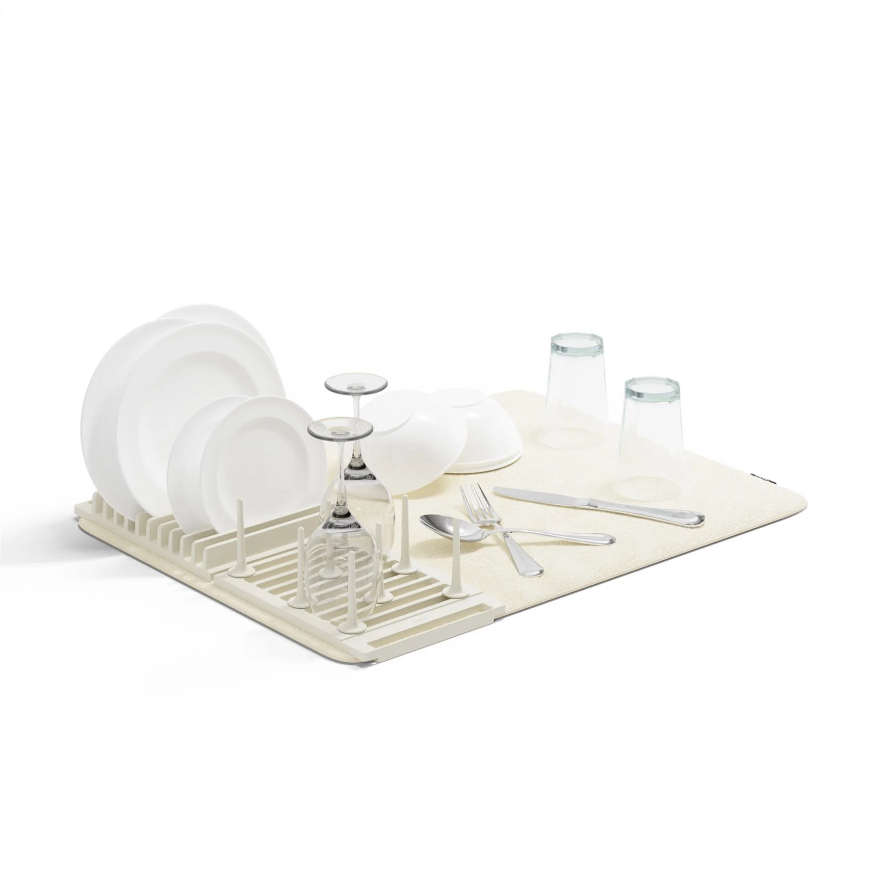 Umbra Udry Pack Away Dishrack with Drying Mat - Image 34