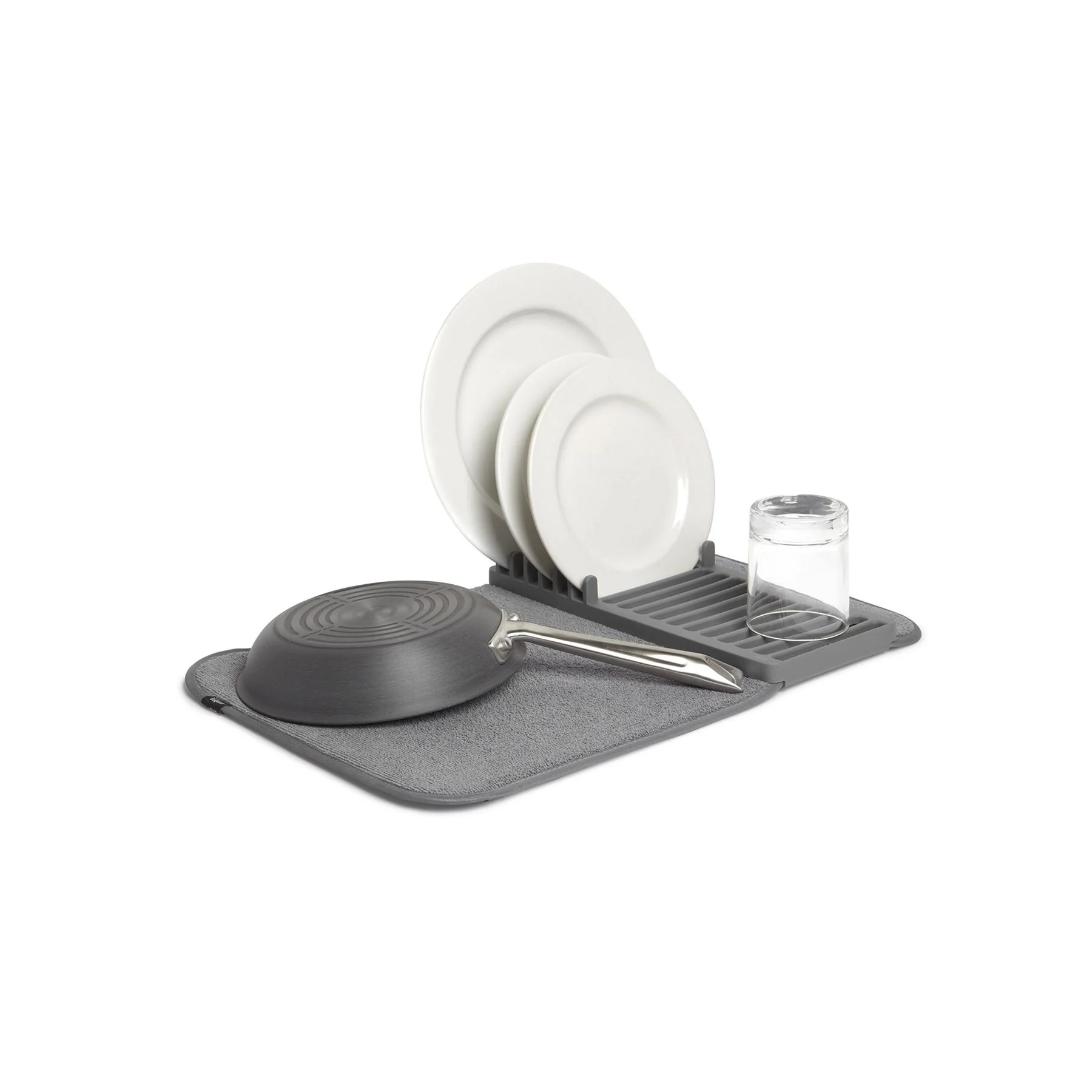 Umbra Udry Pack Away Dishrack with Drying Mat - Image 48