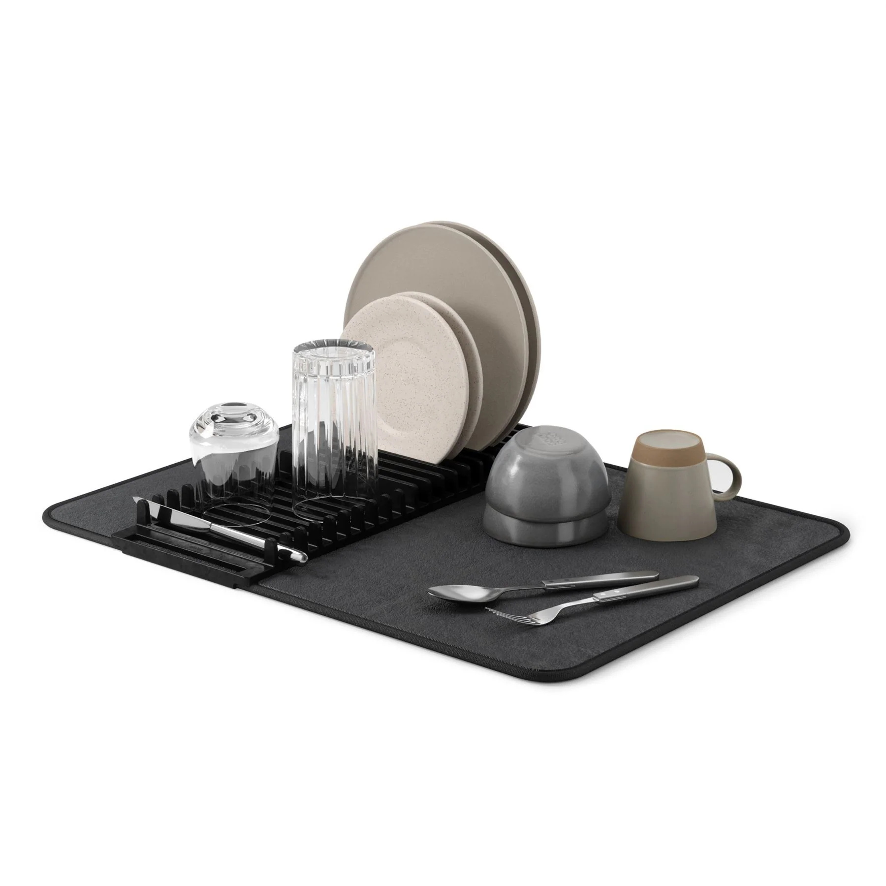 Umbra Udry Pack Away Dishrack with Drying Mat - Image 61