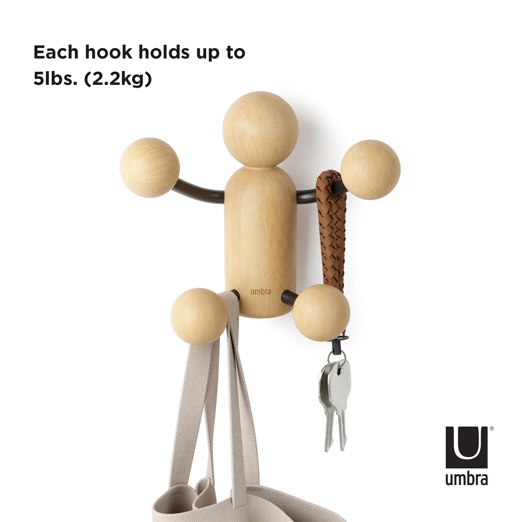 Umbra Woody Wall Hook - Image 9