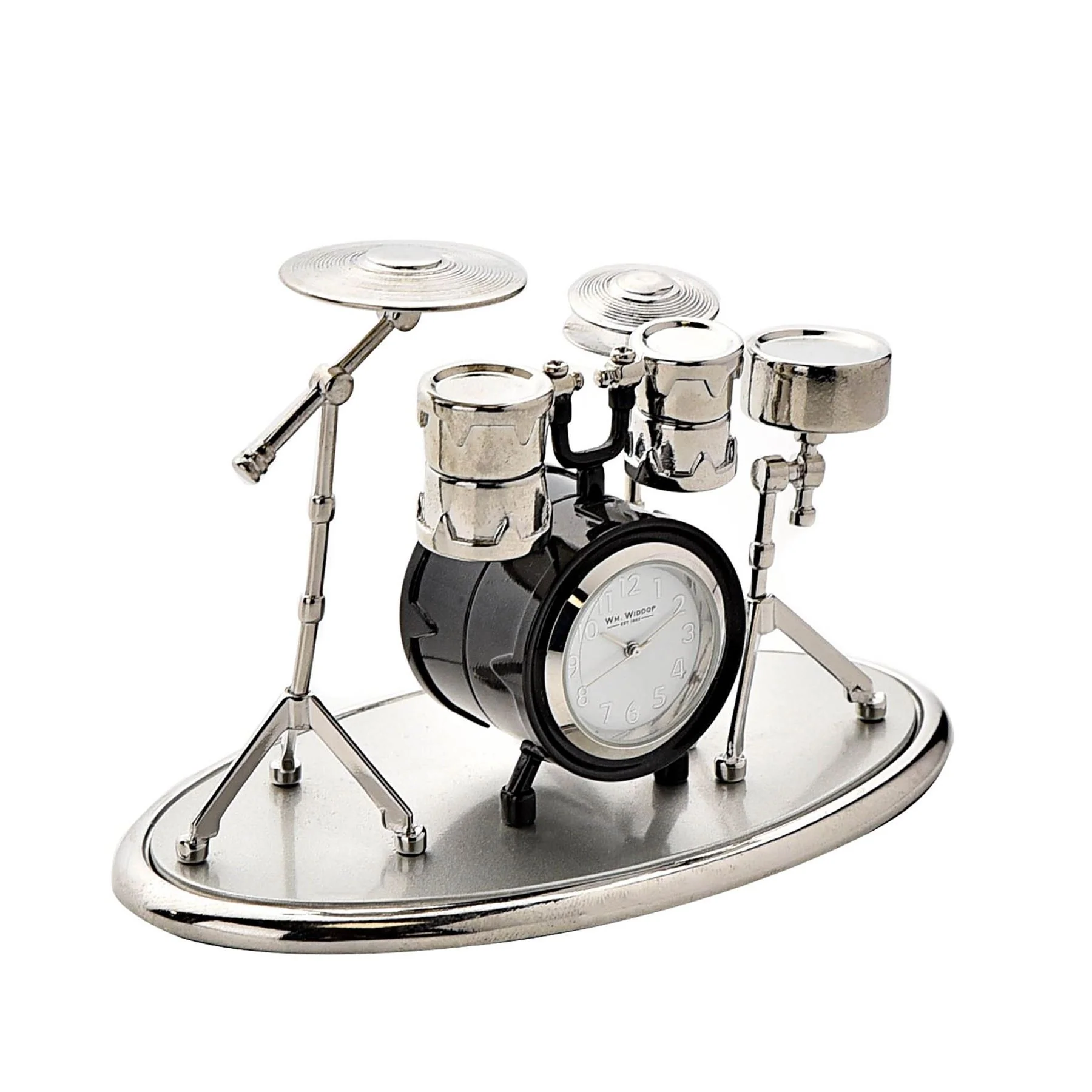 Wm.Widdop Miniature Drum Set Clock - Image 3