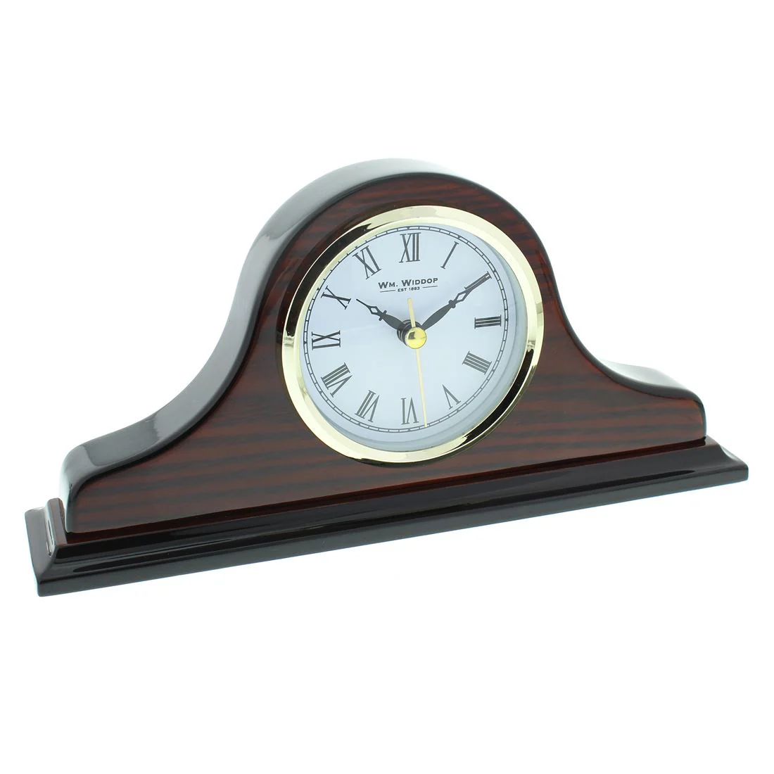 Wm.Widdop Napoleon Wood Mantel Clocks - Image 3